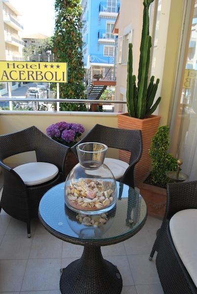 Hotel Acerboli Rimini Exterior foto