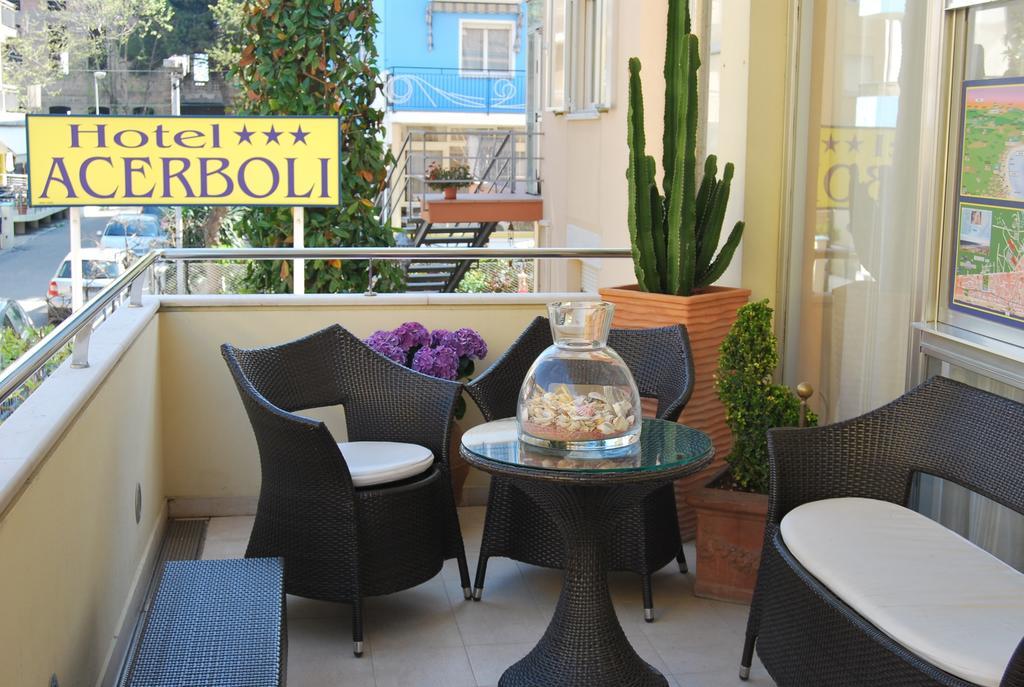 Hotel Acerboli Rimini Exterior foto